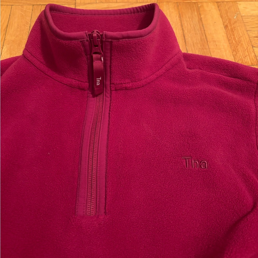 TNA Zip Up Fleece Sweater